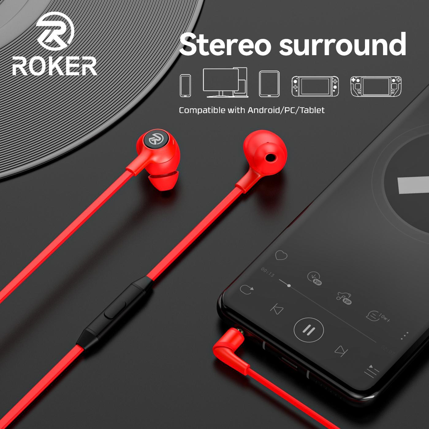 Earphone Roker Gaming G388 RENEGADE MUSIC SUPER EXTRA BASS Earphone Roker Gaming G388 RENEGADE MUSIC SUPER EXTRA BASS