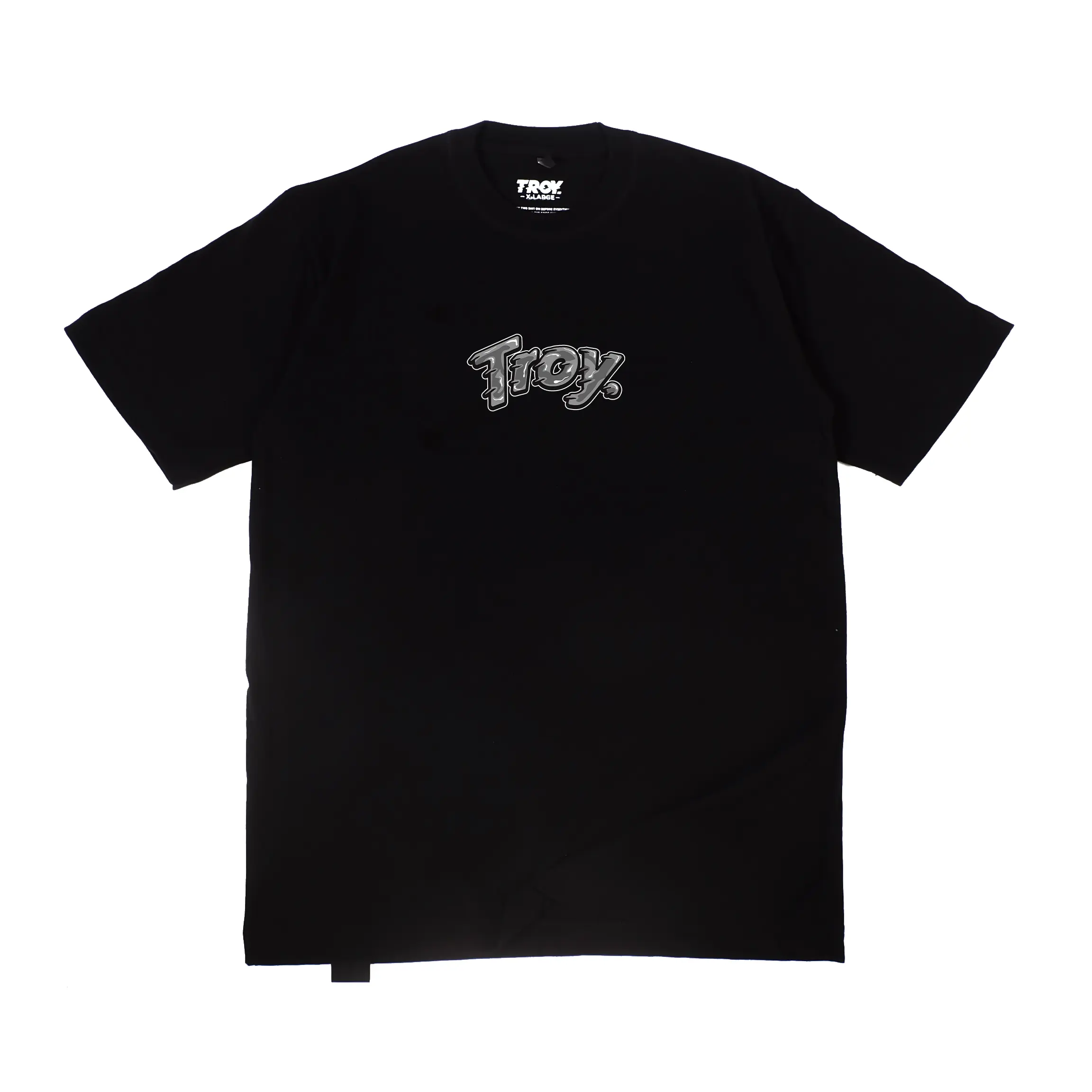 Troy Company Tshirt Black Military Camouflage - Kaos Pria Lengan Pendek Hitam MT 250
