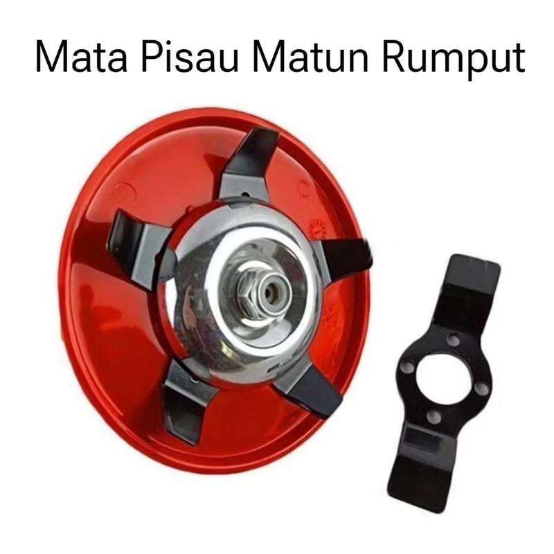 Matun 3 Mata Pisau Matun Rumput 6 Mata untuk Mesin Pemotong Rumput – Cutter ...