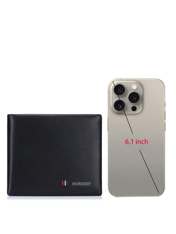 Men's Business Style Solid Color Card Holder, Casual Trendy Card Holder, Fashionable Card Holder for Daily Use 4