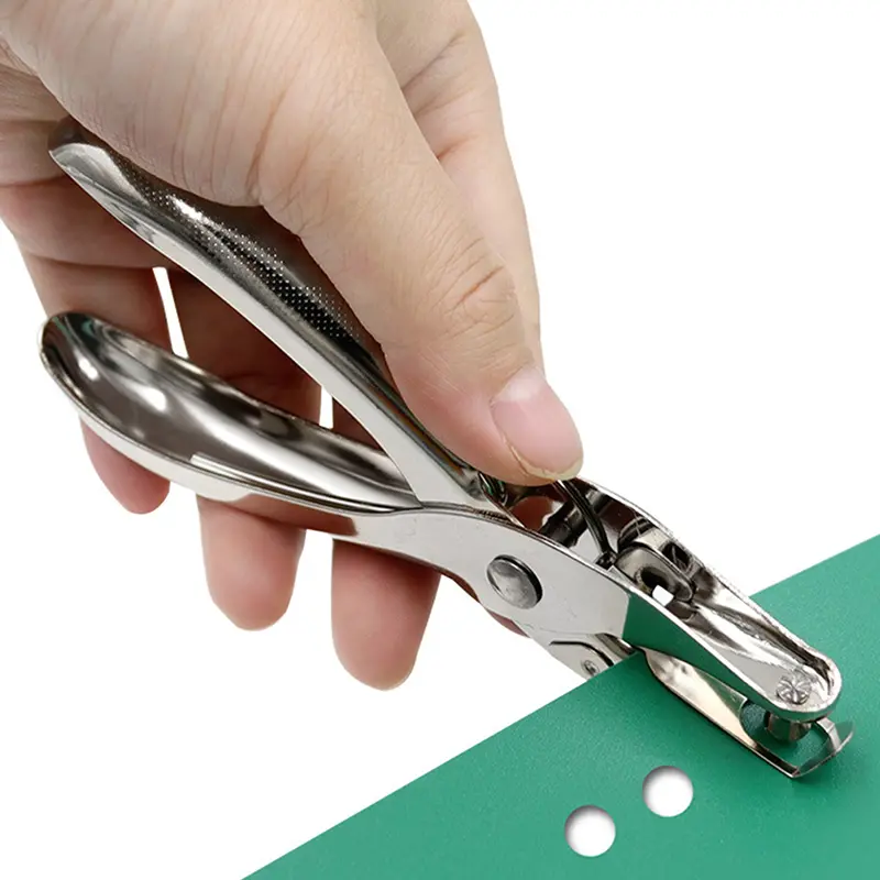 Dụng Cụ Đục Lỗ Kim Loại Một Lỗ, Đường Kính Lỗ 3Mm / 6Mm, Kìm Đục Lỗ, Giấy Cầm Tay, Dụng Cụ Đục Lỗ Làm Sổ Lưu Niệm