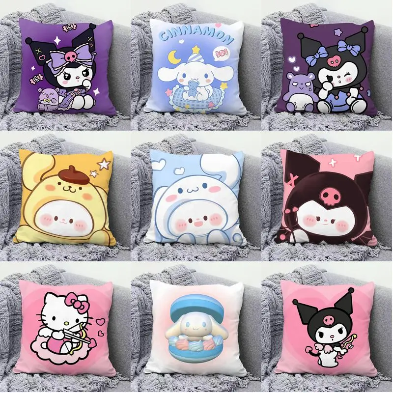 Gối Sanrio, Clow M Cinnamoroll Babycinnamoroll, Gối Yêu Thích Của Cô Gái Dễ Thương, Gối Đệm Xe Hơi Phòng Ngủ, Phòng, Ký Túc Xá, 2024