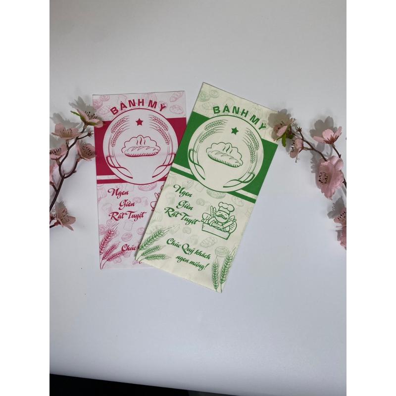 Combo 500 vỏ túi đựng bánh mì pate giá cực rẻ các size in 12*23