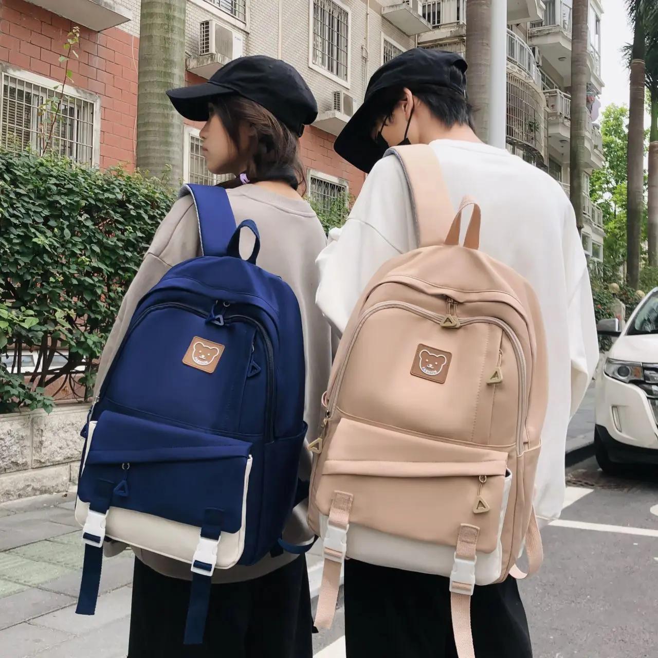 Beg Sekolah Jepun, Serbaguna, Ketibaan Baru, Reka Bentuk Mudah, Kapasiti Besar, Sesuai untuk Pelajar Junior dan Sekolah Menengah, Gaya Wanita, Bergaya, Tahan Lama, Sesuai untuk Pelajar Kolej