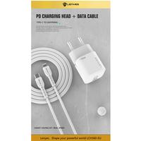 Gambar LENYES LCH360 PD 20W Fast Charging Power Delivery Adaptor Charger + Kabel Data Type C to Type C - Type C to Lightning - Type C to Lightning dari LENYES INDONESIA Kota Administrasi Jakarta Pusat 2 Tokopedia
