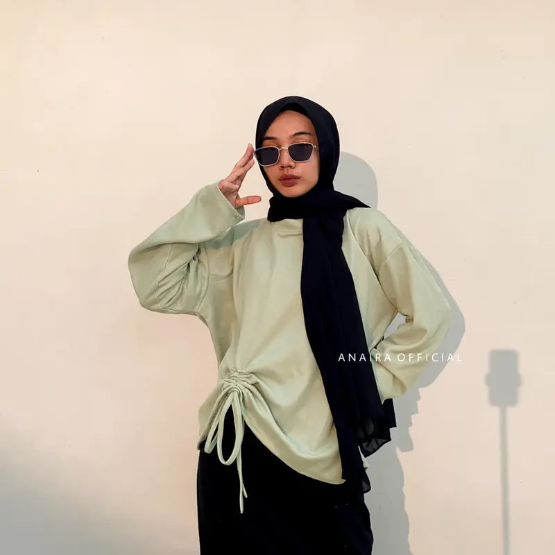 Nayla Blouse Serut Wanita Anairaofficial 0