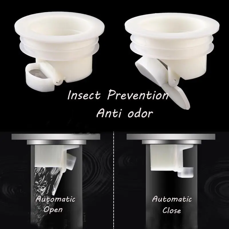 Van một chiều chống mùi hôi cống, côn trùng từ đường nước thải, NHÀ TẮM, VỆ SINH, SÂN GIẶT 5