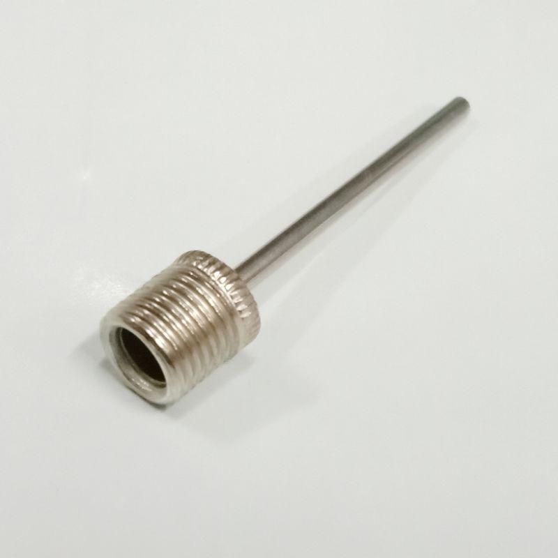 Ball Stainless Steel Inflate Needle Jarum Pam Bola Football Basketball ...