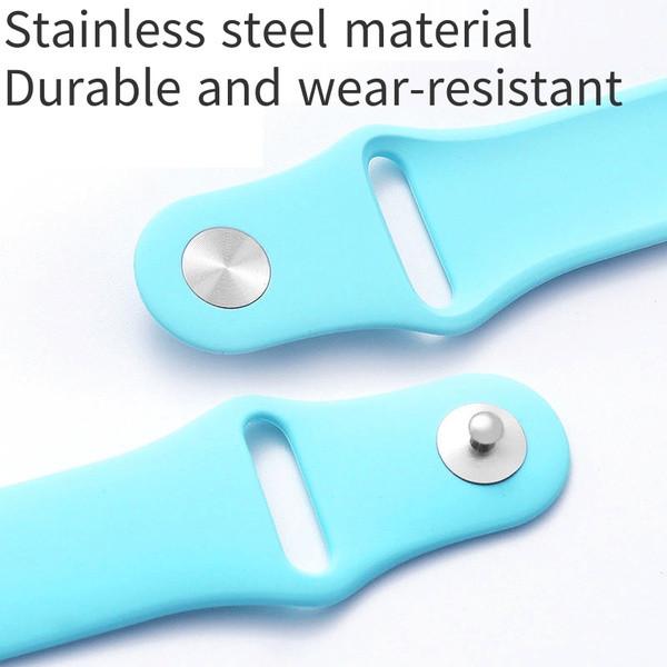 Silicone Strap for IWatch Apple Watch Series 11 10 9 8 7 6 5 4 3 Ultra 3 2 Se 3 2 49mm 46 45 44 42 41 40 38mm Soft Rubber Replacement Band Accessories for Tali Jam Tangan Smartwatch I8 S10 S8 S9 Pro Max T900 T800 Ultra 8 MAX 9 PRO S20 T500 Silicone Strap for IWatch Apple Watch Series 11 10 9 8 7 6 5 4 3 Ultra 3 2 Se 3 2 49mm 46 45 44 42 41 40 38mm Soft Rubber Replacement Band Accessories for Tali Jam Tangan Smartwatch I8 S10 S8 S9 Pro Max T900 T800 Ultra 8 MAX 9 PRO S20 T500