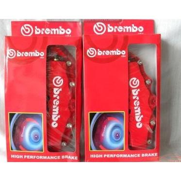 Bộ 2 Chiếc Ốp Độ Má Phanh Đĩa Brembo Màu Đỏ Phong Cách Thể Thao Đẳng Cấp 2