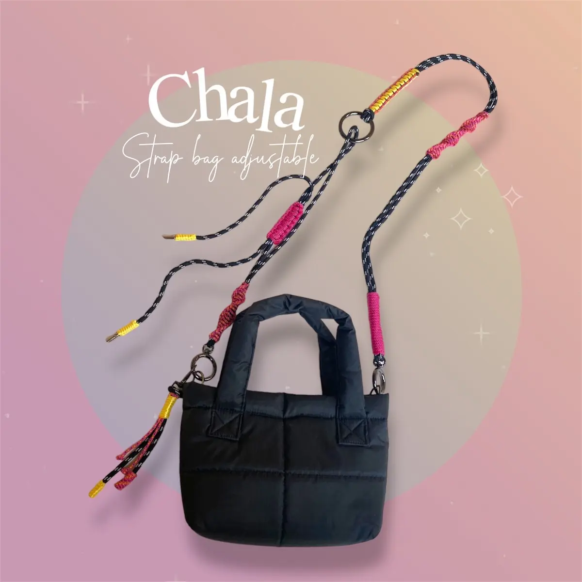 CHALA STRAP BAG ADJUSTABLE FREE KEYCHAIN