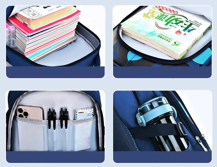 [ Free Bonus ] Tas Sekolah Anak SD Anti Air Fashion Ransel 5