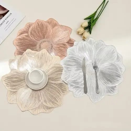 Tấm Lót Bàn Ăn, Lót Lọ Hoa Phong Cách Bắc Âu In Cách Nhiệt Sang Trọng Cao Cấp 1