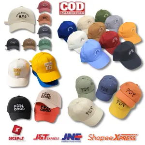 Promo Termurah Topi anak bordir pelangi premium laki perempuan umur 2-10 tahun