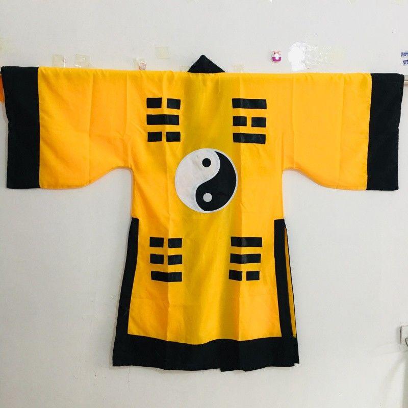 Product Introduction of Trang Phục Đạo Giáo, Trang Phục Lễ Phục, Trang Phục Halloween, Phong Cách Võ Thuật Cổ Đại, Quần Áo Pháp, Quần Áo Kinh Koran Chuyện phiếm Baiji, Lin Zhengying, Màu Vàng 16