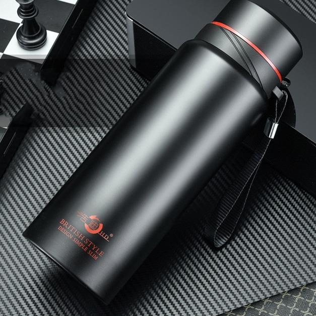 Bình giữ nhiệt nóng lạnh văn phòng, bình nước giữ nhiệt cao cấp dung tích 600ml - 100ml BTC04. bình nước giữ nhiệt  hiện nhiệt độ thép không gỉ có tay cầm ca giữ nhiệt cốc bình  giữ