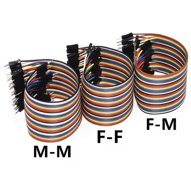 Jumper Wire Male Female 10cm 20cm 30cm 40pcs Dupont Breadboard Arduino Raspberry Pi STM32 Microbit
