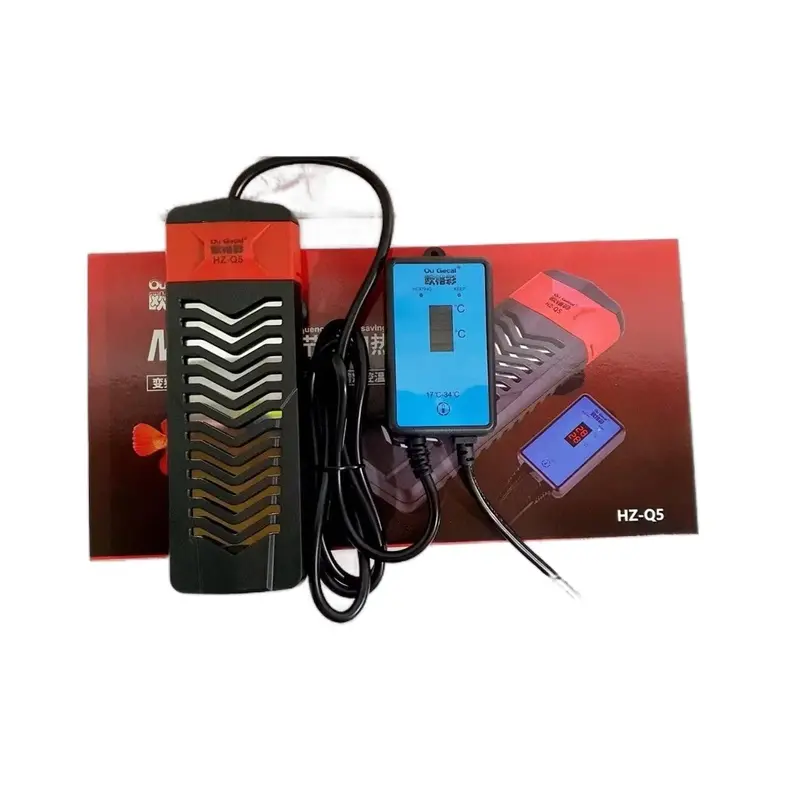 ￼Sưởi bể cá OU GECAI HZ Q5 300W/500W/800W/1000W chống giật nổ, có điều khiển. 2