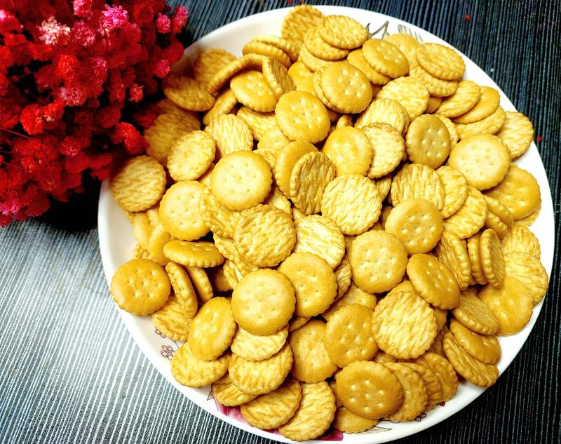 500g Bánh Quy Bơ Sữa mặn hình tròn