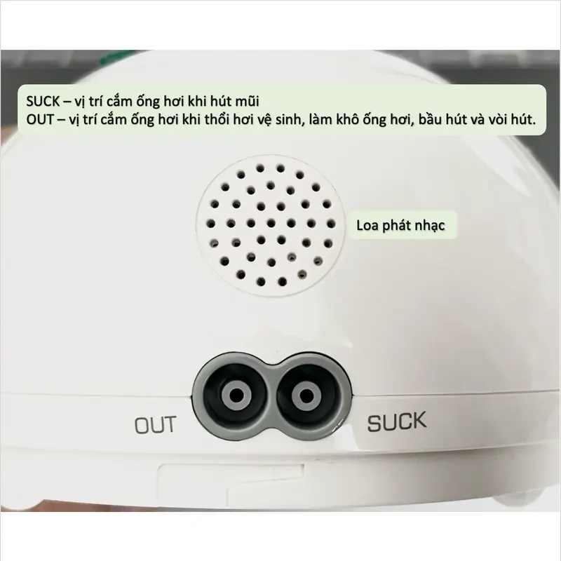Máy hút mũi điện để bàn siêu mạnh T10 có lực hút và công suất lớn cho trẻ sơ sinh và trẻ nhỏ 3