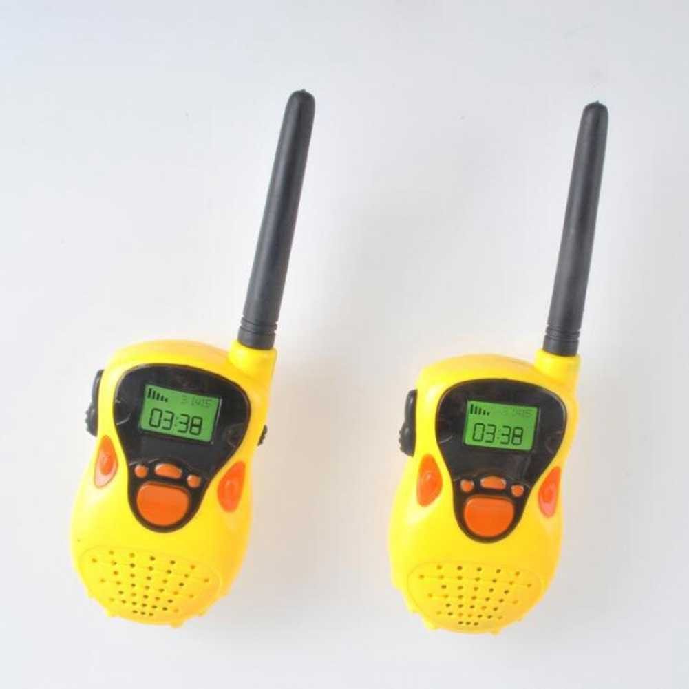 COD 2 Pcs HT Handy Walkie Talkie Mini Mainan Alat Komunikasi Interpersonal Anak Jarak Jauh 2 Orang Set Sepasang