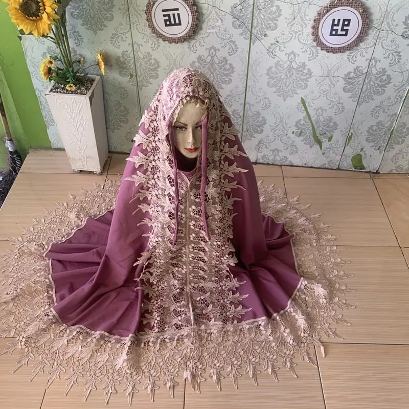 MUKENA MAHARANI PRINCESS RENDA MILO MUKENA RENDA FULL KD 1