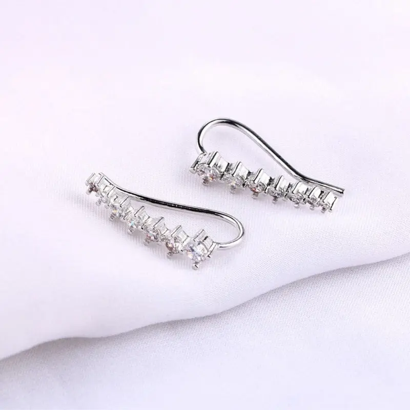 TC Anting Garis FA07 Comet Berlian Fashion Wanita Korea Aksesoris Murah A060 2