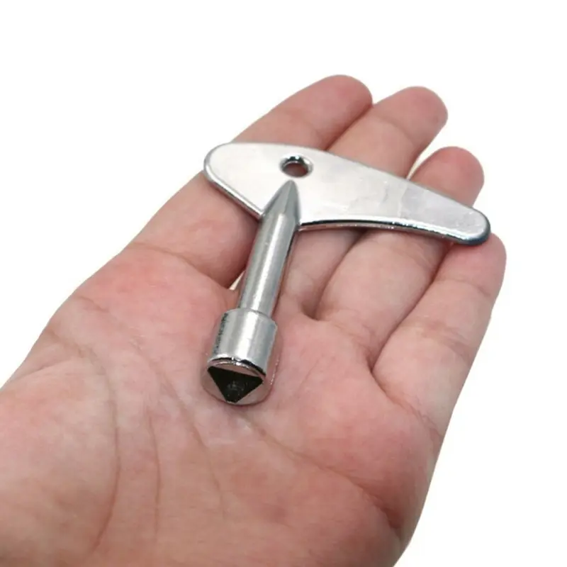 Cờ Lê Chìa Khóa Tam Giác Bên Trong, Chất Lượng Cao, Qin, Cho Thang Máy, Đồng Hồ Đo Nước, Van, Được Làm Bằng Hợp Kim Kẽm, Bền