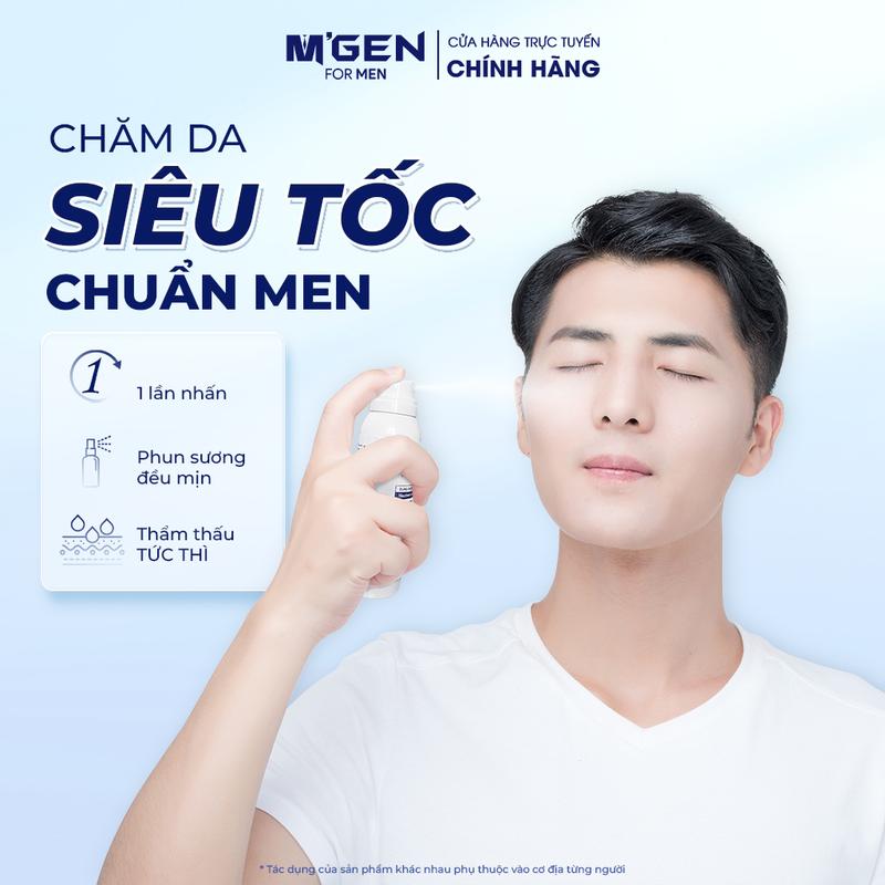 Product Introduction of MAAY9 MGEN COMBO BẢNH BAO- Sữa rửa mặt ngừa mụn và xịt serum dưỡng sáng mờ thâm MGEN cho nam giới giúp hỗ trợ - làm sạch sâu, ngừa mụn, mờ thâm, kiềm dầu, cấp ẩm cho làn da sáng khỏe tự nhiên, giúp tối giản skincare cho nam với 2 bước. 28