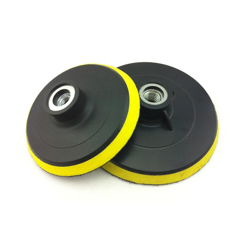 Đế chà nhám đĩa tròn nhựa đánh bóng tự dính gắn máy mài chà bóng