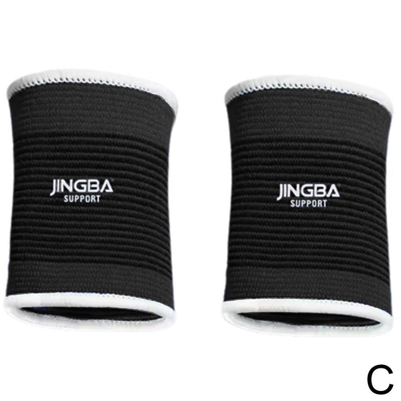 Product Introduction of JINGBA Sports Wrist Brace, High Knitted Elastic Breathable Outdoor Badminton Basketball Weightlifting Training Brace Knitted Wristbands 34