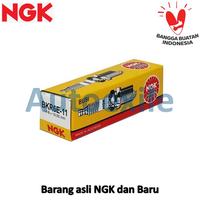 Gambar Busi Mobil NGK Nickel Alloy BKR6E-11 Original Spark Plugs Brio City Civic Fit Jazz Delica Eterna L300 Lancer Libero Carry Escudo Grand Vitara Swift SX4 Cortez Forester Legacy Mazda2 Nonsky Accent Grand Avega Feroza Move Rocky Sportrak Taruna - Putih dari Autoexile Kota Medan 2 Tokopedia
