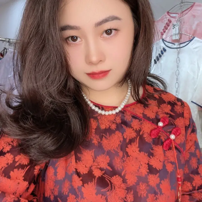 Pháp Phục Đi Chùa . Bộ Lụa Gấm Hoa Cúc Tết , Quần Lụa Vân ( tặng kèm tag cài áo ) Cao Cấp. 5