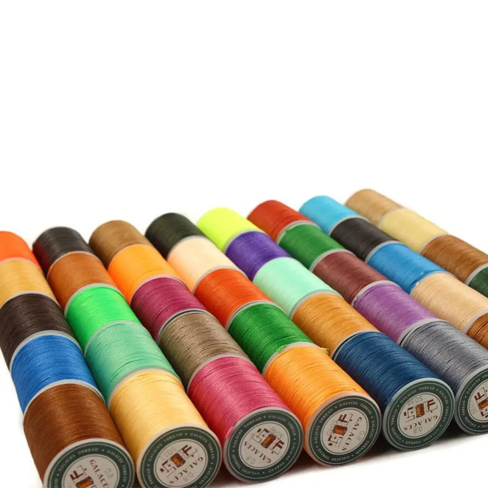 Benang Lilin Jahit Kulit, Lebar 1.0mm, Panjang 70M, Sesuai untuk Pahat, Alat Pahat, Kasut Upholsteri, Bagasi, LRXW, Jualan Panas