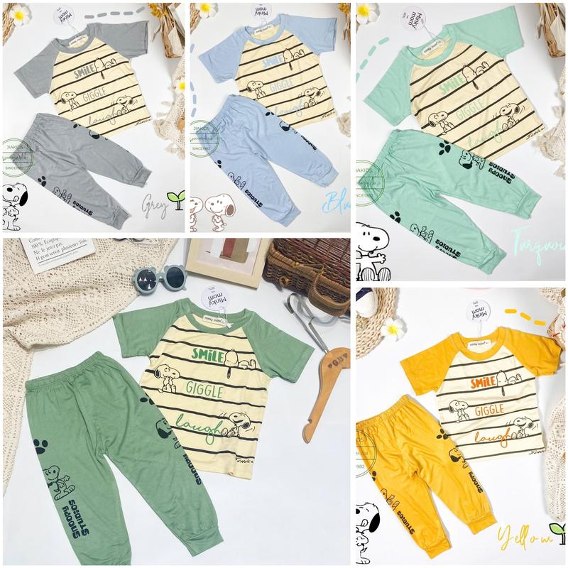 Product Introduction of Bộ Tay Ngắn Quần Dài THUN LẠNH MinkyMom TN-IN66 2