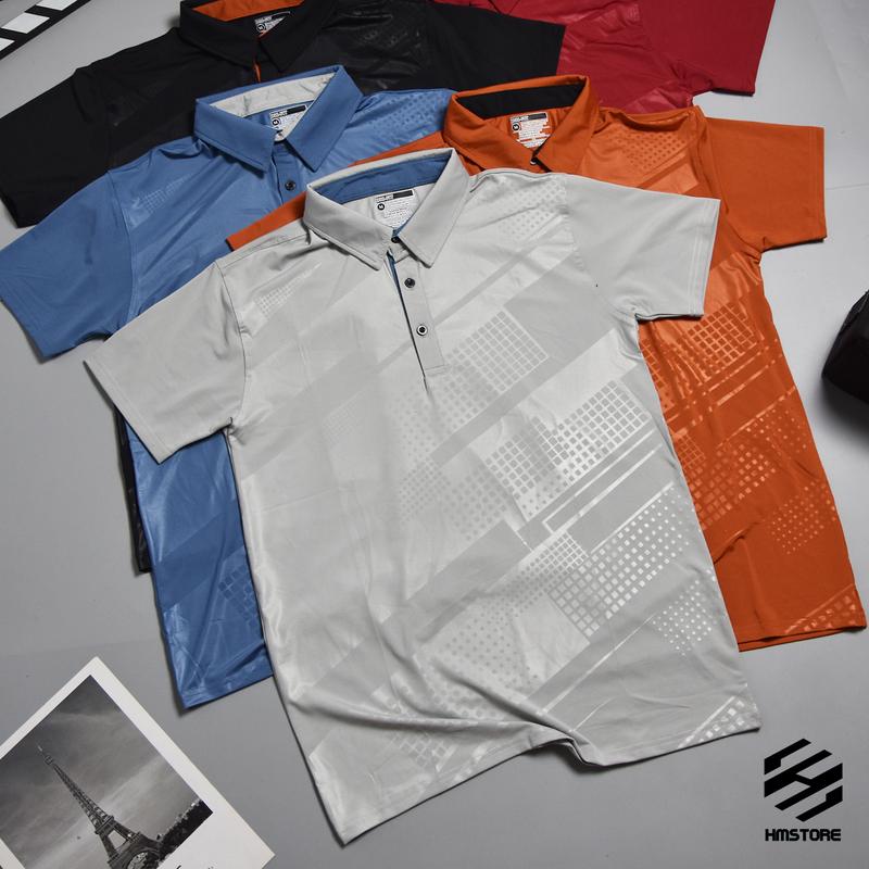 Áo thun thể thao nam cổ trụ chất thun lạnh co giãn 4 chiều chính phẩm. Mã [T06] Áo thể thao nam. Menswear Top Polo