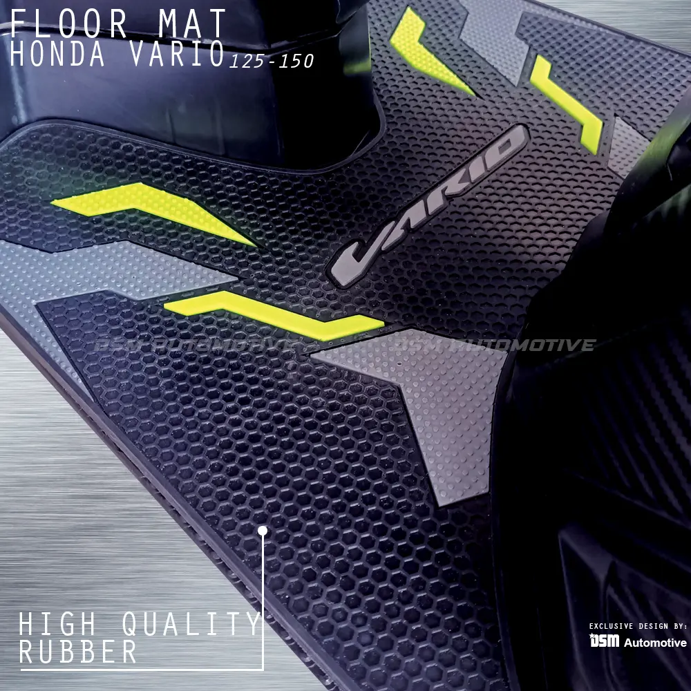 Karpet Motor Honda Vario 125 150 / Premium Quality Rubber Sporty Sporty