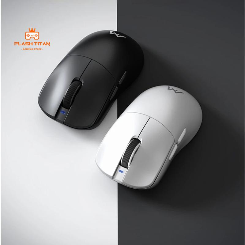 Chuột không dây Monka M1 - Hỗ trợ 3 mode kết nối - Chip PAW3395 - Chuột phù hợp cho PC, laptop