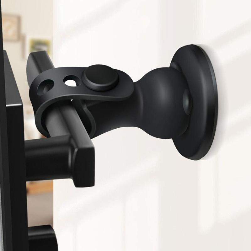 Product Introduction of New Silicone Door Stopper Wall Protectors Self Adhesive Floor Holder Strong Suction Hidden Doorstop Bedroom 11