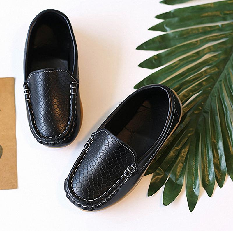 B52 Giày Lười thu đông 2025 Da Mềm Cho Bé Trai S21-35 Jean Sandal Dép Sandal Voi giay mọi, giay chú rể, sang trọng QC loại 1