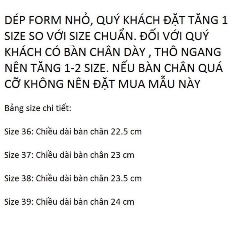 (Size ngoại cỡ 36-43) Dép nữ trung niên dính đá 5p, êm cho mẹ, cho bà 4