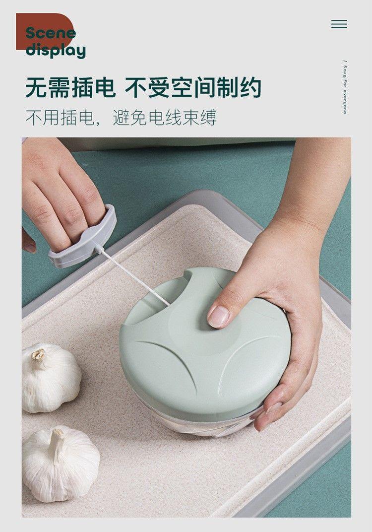 Product Introduction of Máy xay tỏi Máy ép tỏi gia dụng Máy ép tỏi bằng tay Máy xay hành tây hạt tiêu gừng Máy xay tỏi Máy ép tỏi 8
