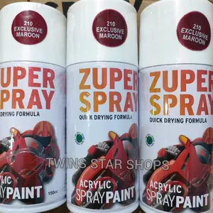 Pilox Pilok Cat Semprot Zuper Warna Exclusive Maron 210 Merah Hati Gelap Glossy 150cc Spray Paint