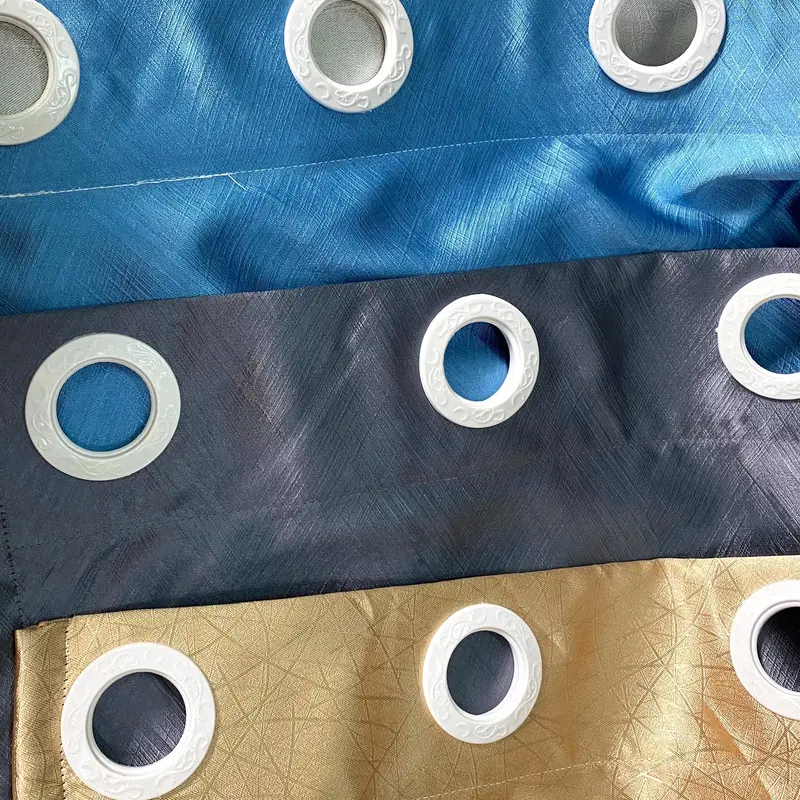 Combo 10 khoen nhựa ore may rèm cửa (có 3 màu trắng, xám đen, nâu gỗ) 5