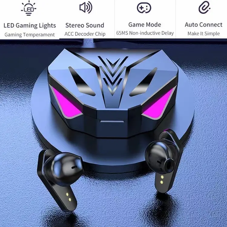 【COD】Jovitech Headset Bluetooth Gaming TWS T23 (X15) Bluetooth V5.0 LED Smart Display earphone handphone 4
