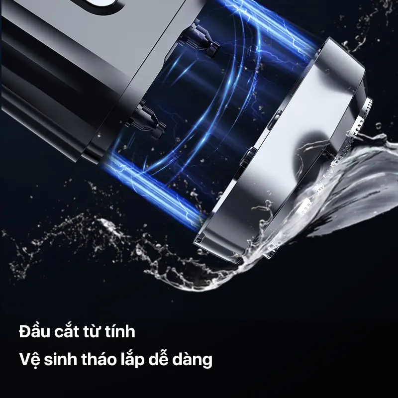 Máy Cạo Râu Enchen Mini 6, Lưỡi Kép Siêu Mỏng, Chống Thấm Nước IPX7, Cạo Râu Khô Và Ướt, Pin Có Thể Sử Dụng Lên Đến 6 Tháng, Bảo Hành Có Sẵn 2