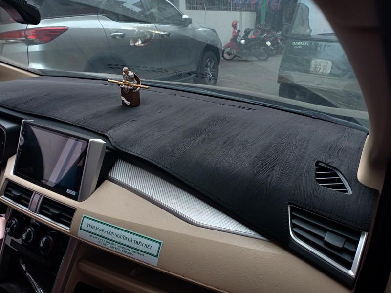 Thảm taplo mitsubishi: xpander, attrage, oulander, triton, pajero, mirage, jolie, zinger... Nhung Cao