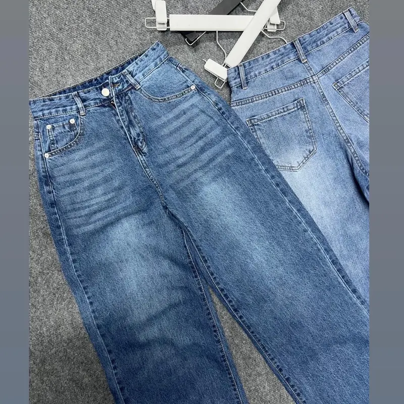 [A212] Quần Jeans nữ form cơ bản gấu 3p ,cạp cao siêu tôn dáng 8