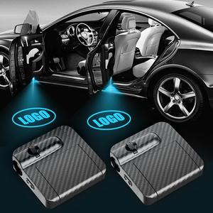車のドアウェルカムライト、LEDプロジェクター車のドアウェルカムライト、ロゴ付きのパーソナライズされたドアプロジェクションライト、すべての車両に適しています