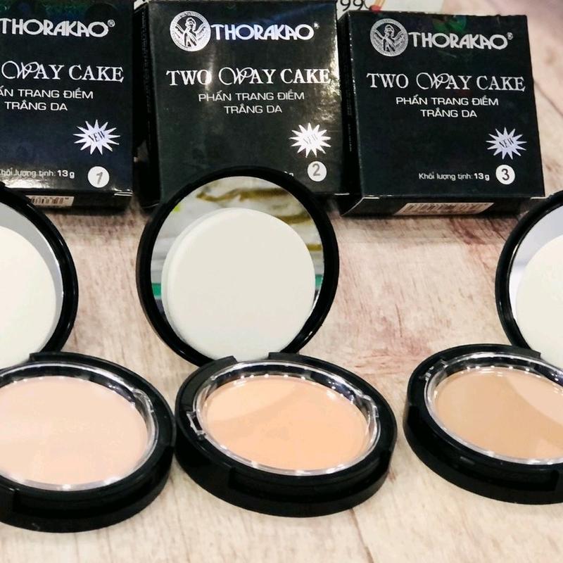 [ KÈM QUÀ TẶNG ] Phấn Trang Điểm Siêu Mịn THORAKAO Chính Hãng ( loại hộp lớn 13g có nhủ )